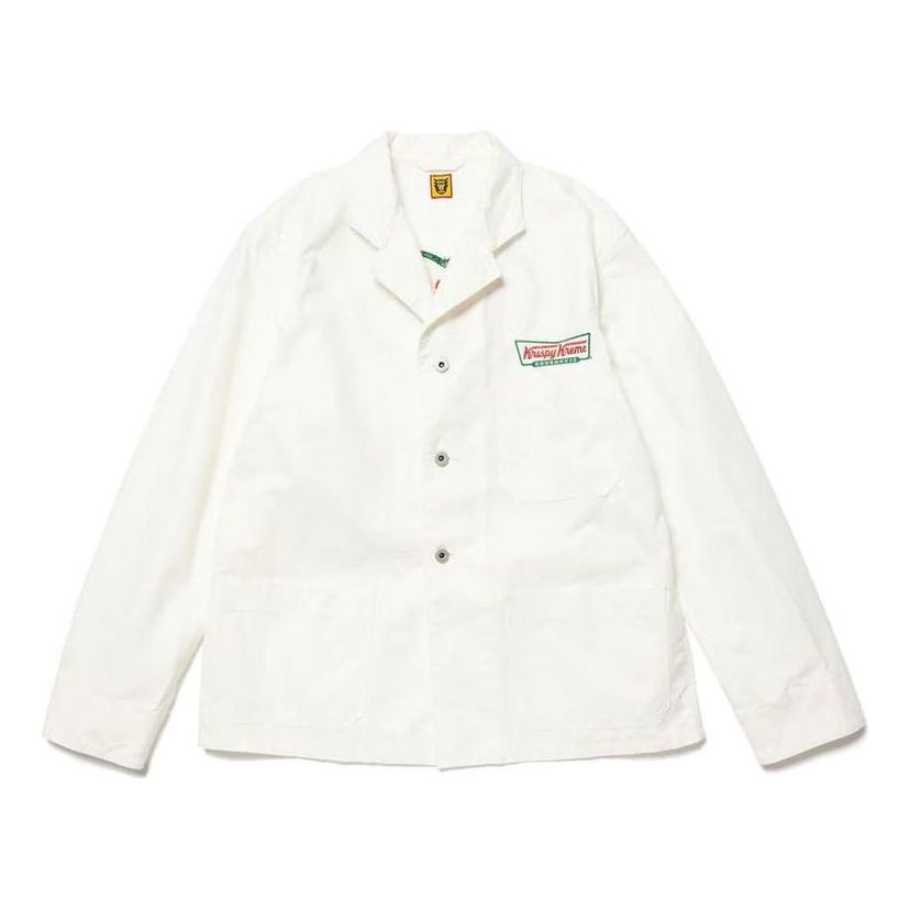 Košeľa Human Made Factory Jacket Biela | XX25JK001