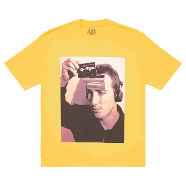 Tričko Palace Deckhead T-Shirt 'Yellow' Žltá | P18TS130, 0
