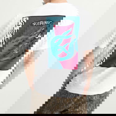 Tričko By Parra Parra Super Nothing Graphic T-Shirt Biela | 54100-WHT, 3