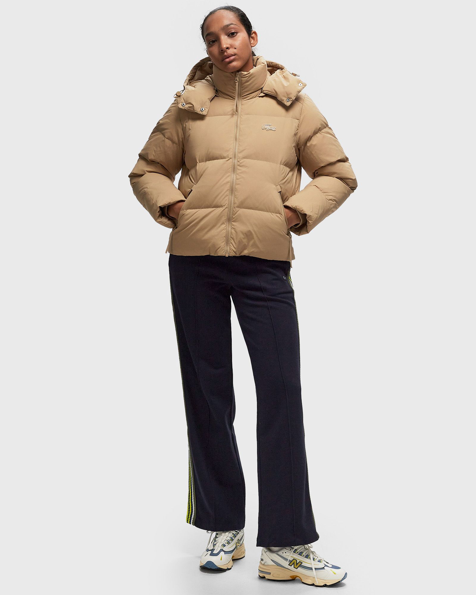 Beige Puffer Jacket