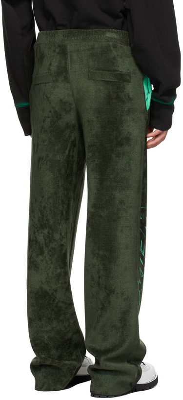 Tepláky We11done Viscose Lounge Pants Zelené | WD-KP1-22-626-U-KK, 2