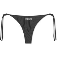 Plavky VETEMENTS Logo Bikini Bottom Black Čierna | WE64SW301B, 1