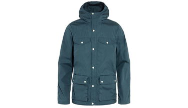 Parka FJÄLLRÄVEN Greenland Hooded Jacket with Pockets Tyrkysová | F87202-570, 0