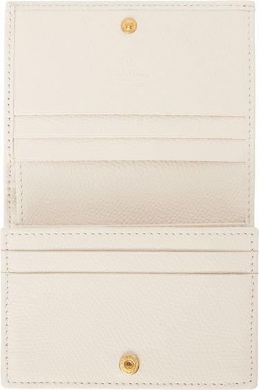 Peňaženka Valentino Valentino Garavani VLogo Signature Grainy Calfskin Wallet Béžová | 6W2P0AJ3SNP, 2