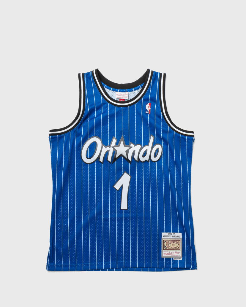 Dres Mitchell & Ness NBA Swingman Jersey Orlando Magic Road 1994-95 Anfernee Hardaway #1 Modrá | SMJYGS18192-OMAROYA94AHA