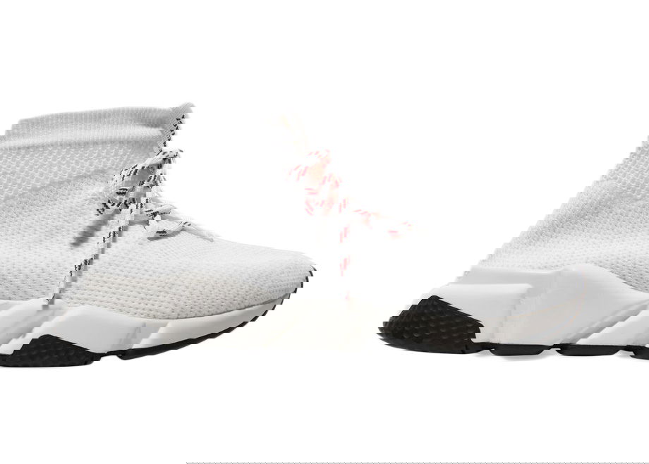 Tenisky a topánky Balenciaga Speed Lace Up White Red W Biela | 517319 W07U0 9000, 0