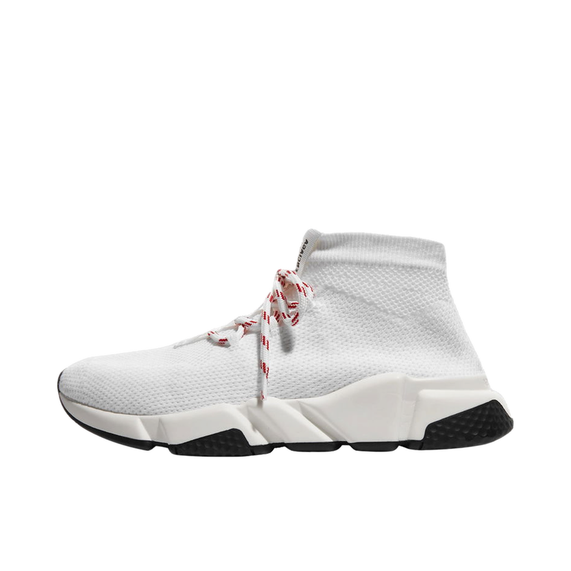 Tenisky a topánky Balenciaga Speed Lace Up White Red W Biela | 517319 W07U0 9000