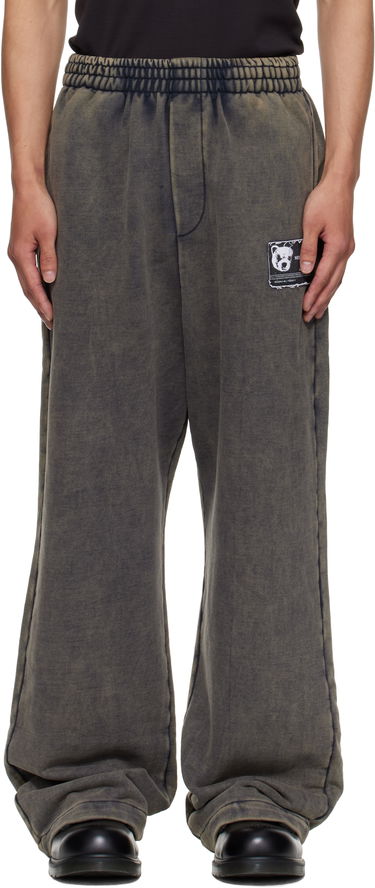 Tepláky We11done We11done Teddy ID Jersey Sweatpants Šedá | WD-TA2-25-707-U-CH, 0