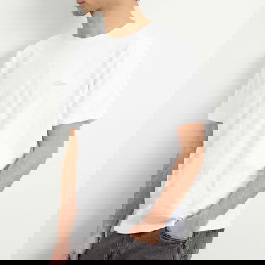 Tričko Dime Cursive Logo T-Shirt Biela | DIMEHO2547WHT, 5