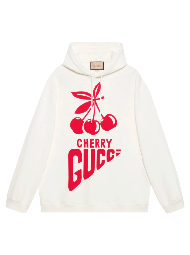 Mikina Gucci Hoodie Biela | 681220 XJD1C 9275
