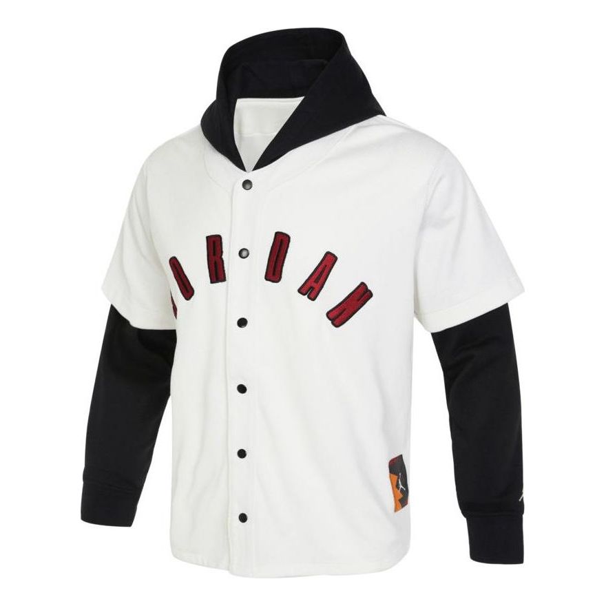 Košeľa Jordan Jordan Flight MVP Men's Baseball Hoodie Biela | FB7035-133, 0
