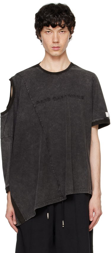 Tričko Feng Chen Wang Feng Chen Wang Deconstructed T-Shirt Čierna | FUF18TS02, 0