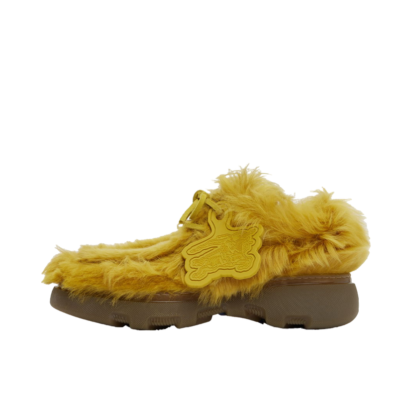 Tenisky a topánky Burberry Shearling Creeper Derbys "Yellow" Žltá | 8074740
