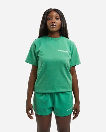 Tričko Sporty & Rich Disco T-Shirt Zelené | TS474KE, 1