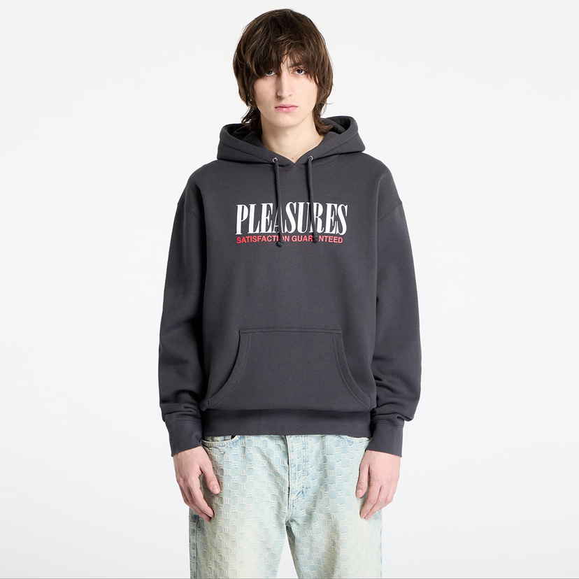 PLEASURES｜HOOD/ZIP-UP (P22W019 GREEN) Mikina Pleasures Squeeze Zip Hoodie P22W019-GREEN | FLEXDOG