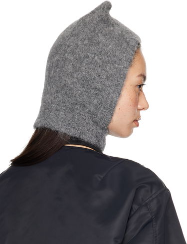 Šál Coperni Coperni Knitted Horn Balaclava Šedá | COPSA06Y3005, 2