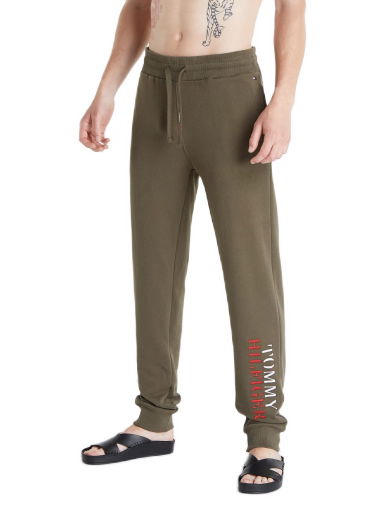 Tepláky Tommy Hilfiger Ultra Soft Logo Drawstring Joggers Pants Zelené | UM0UM02566 RBN