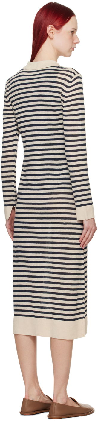 Sveter Max Mara Max Mara Striped Midi Cardigan Dress Béžová | 2419321013600, 2