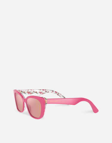 Slnečné okuliare Dolce & Gabbana Dolce & Gabbana Happy Garden Cat-Eye Sunglasses Ružová | VG4427VP08Z9V000, 1