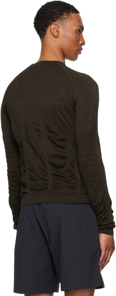 Sveter ROA ROA 3D Knit Long Sleeve Sweater Zelené | RBMW0405YA48, 2