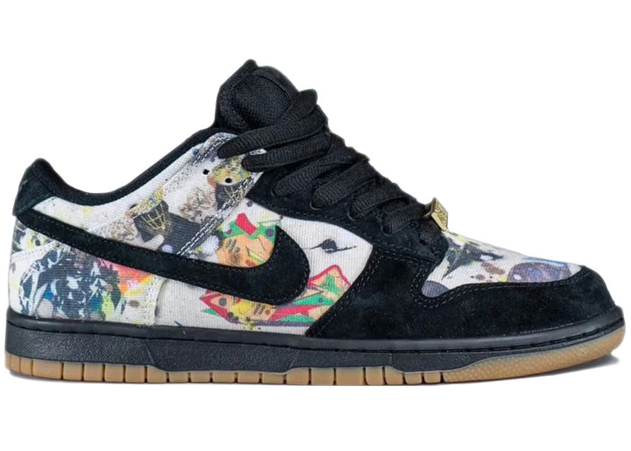 Tenisky a topánky Nike SB Supreme x Dunk Low "Rammellzee" Čierna | FD8778-001, 1