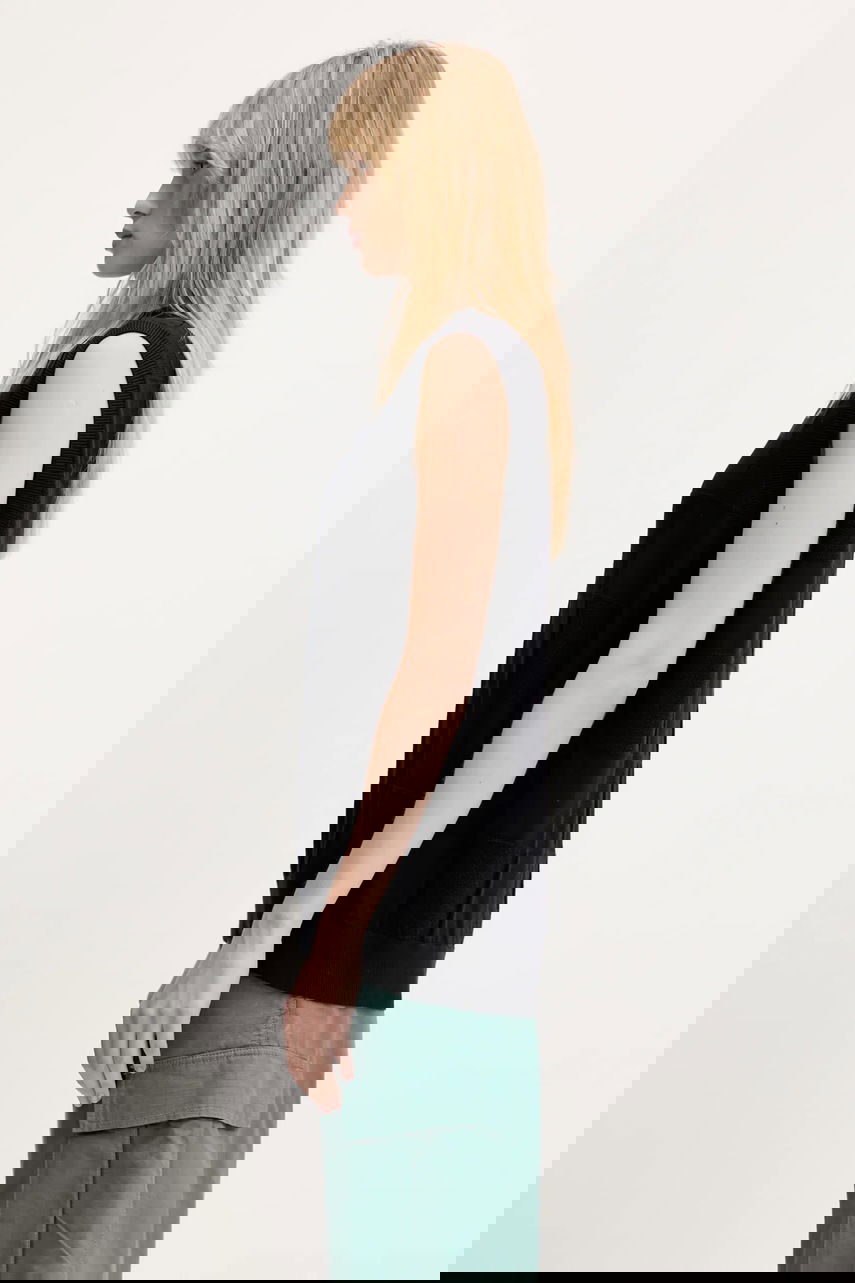 Sveter Carhartt WIP Cotton Checker Vest Sweater Čierna | I034544.89XX, 1