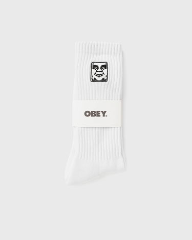 Ponožky OBEY Obey Icon Face Socks Biela | 100260193-WHT, 2