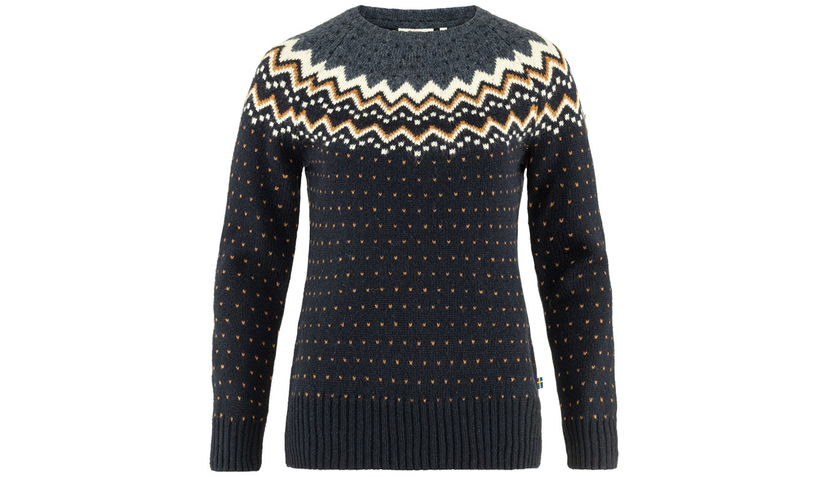 Sveter FJÄLLRÄVEN Övik Knit Fair Isle Sweater Rôznofarebný | F89941-555