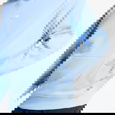 Mikina New Balance Uniform Hoodie Modrá | MT44583ELE, 2