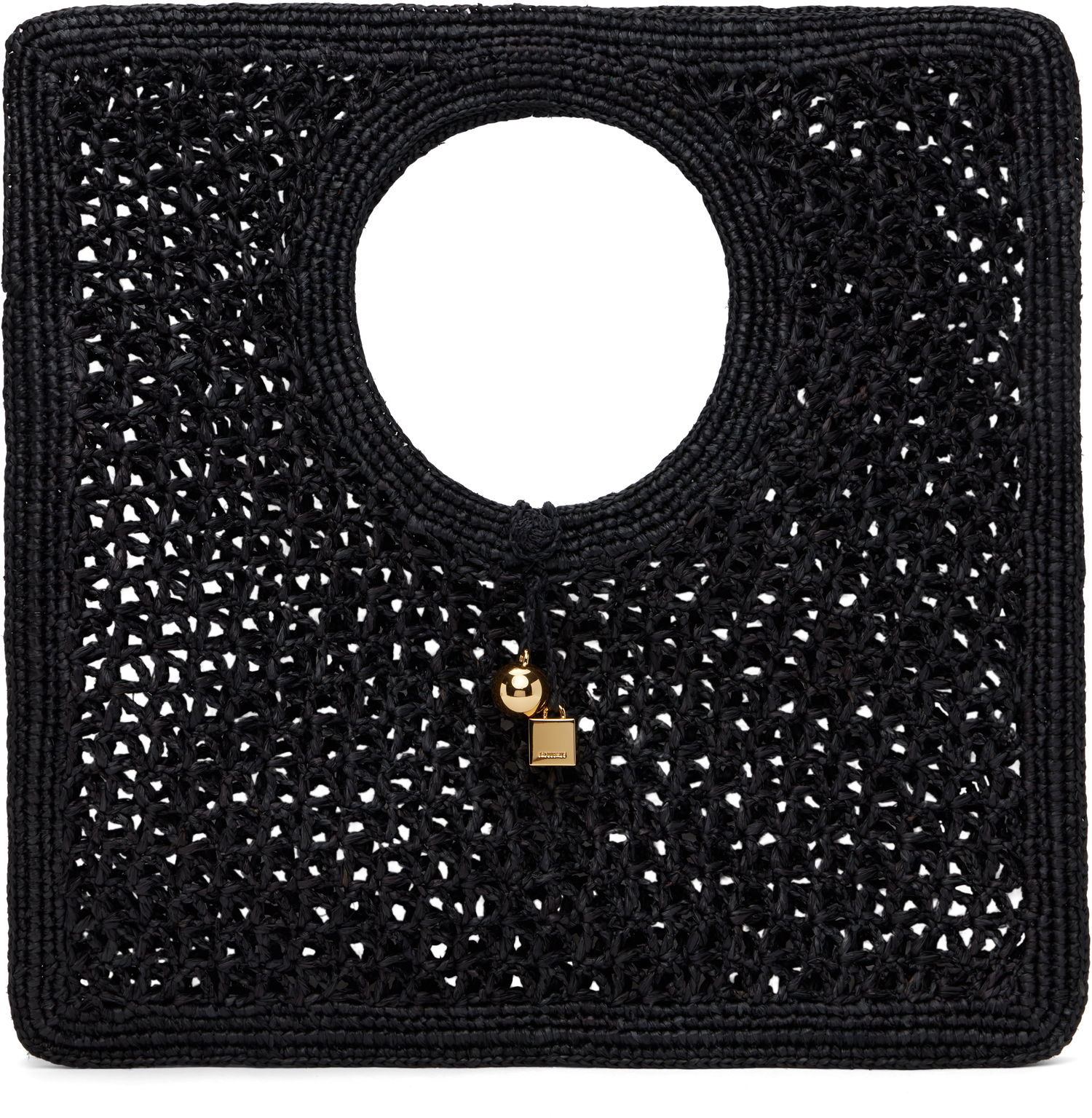 Tote bag Jacquemus La Casa 'Le Carré Spiaggia' Tote Bag Čierna | 24H243BA388-3219, 0