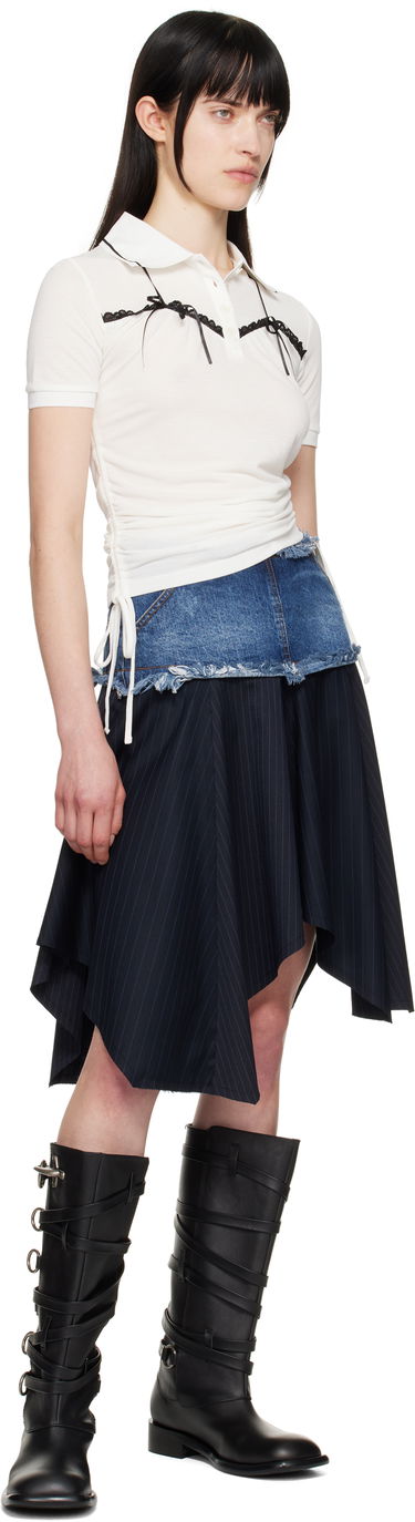 Sukňa Andersson Bell Andersson Bell Combination Denim Midi Skirt Modrá | apa800w, 3