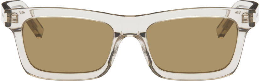 Slnečné okuliare Saint Laurent SL 461 Betty Square Sunglasses Hnedá | SL 461 BETTY-021