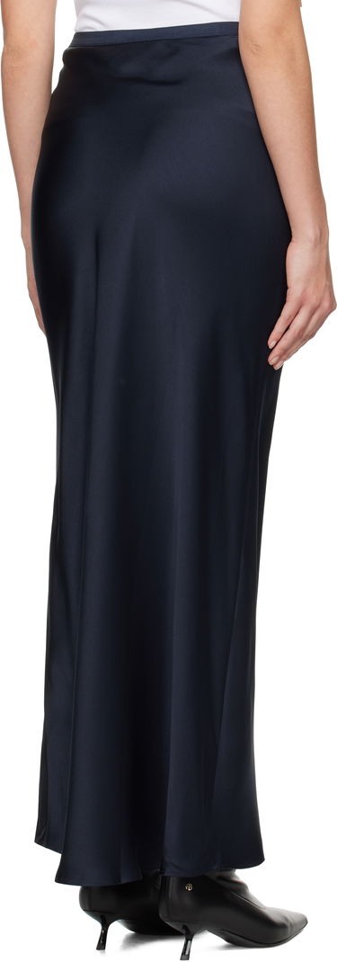 Sukňa Anine Bing Anine Bing Maxi Silk Skirt Navy | A-04-2320-NYA23, 2