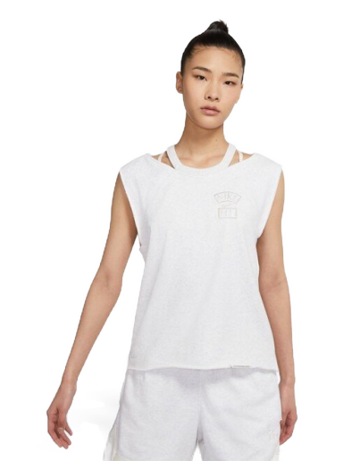 Tričko Nike Standard Issue "Queen Of Courts" Basketball Top W Biela | CZ7221-051