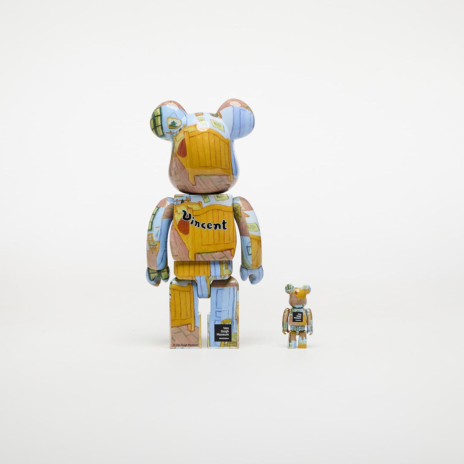 Zberateľské Medicom Toy BE@RBRICK Van Gogh Museum The Bedroom 100% & 400% Figure Set Rôznofarebný | 4530956616780, 1