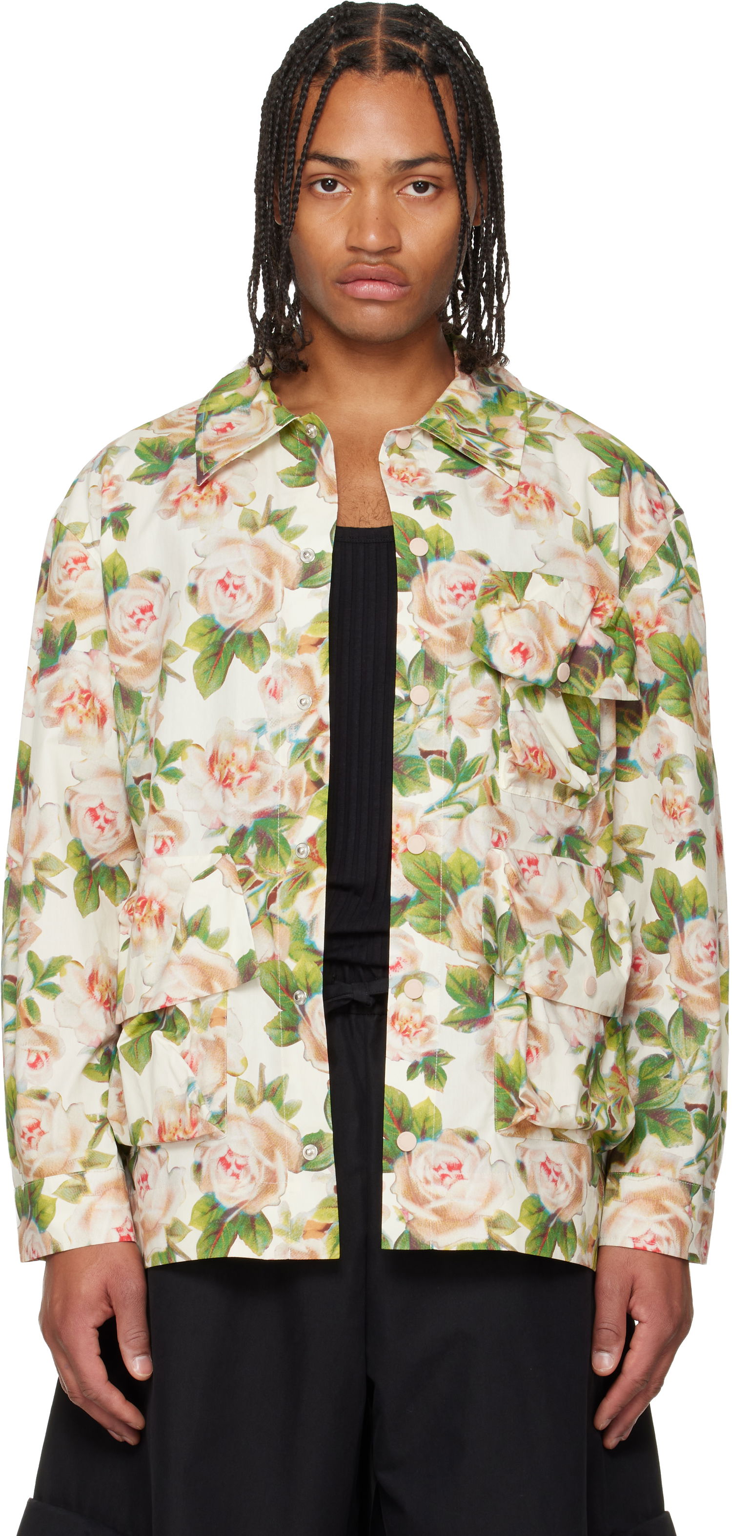 Košeľa Simone Rocha Simone Rocha Multi Pocket Snap Shirt Rôznofarebný | 5381D 1268, 0