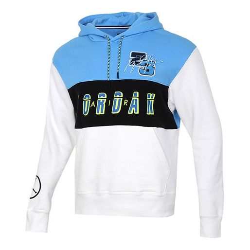 Mikina Jordan Jordan Logo Print Basketball Hoodie Modrá | CV2744-412