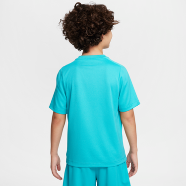 Tričko Nike Dri-FIT Multi Short Sleeve T-Shirt Tyrkysová | HF8100-345, 3