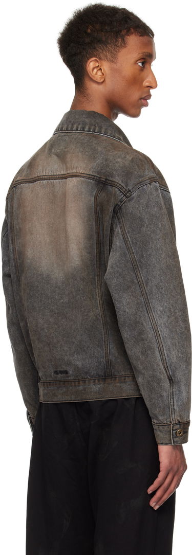 Bunda We11done We11done Washed Denim Jacket Šedá | WD-DJ3-24-315-U-BK, 2