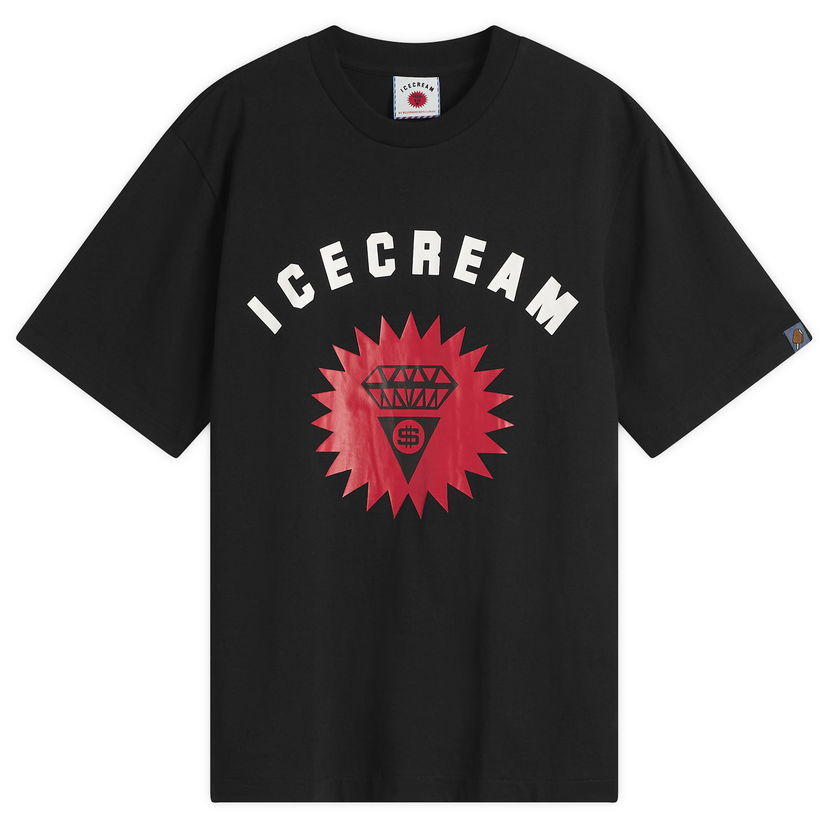 Tričko BBC IceCream Signet Logo T-Shirt Čierna | IC25492-BLK