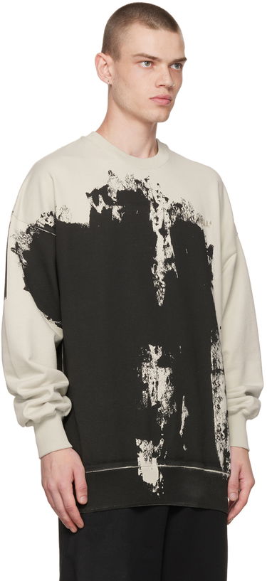 Mikina A-COLD-WALL* Relaxed Crewneck Graphic Sweatshirt Biela | ACWMW087, 2