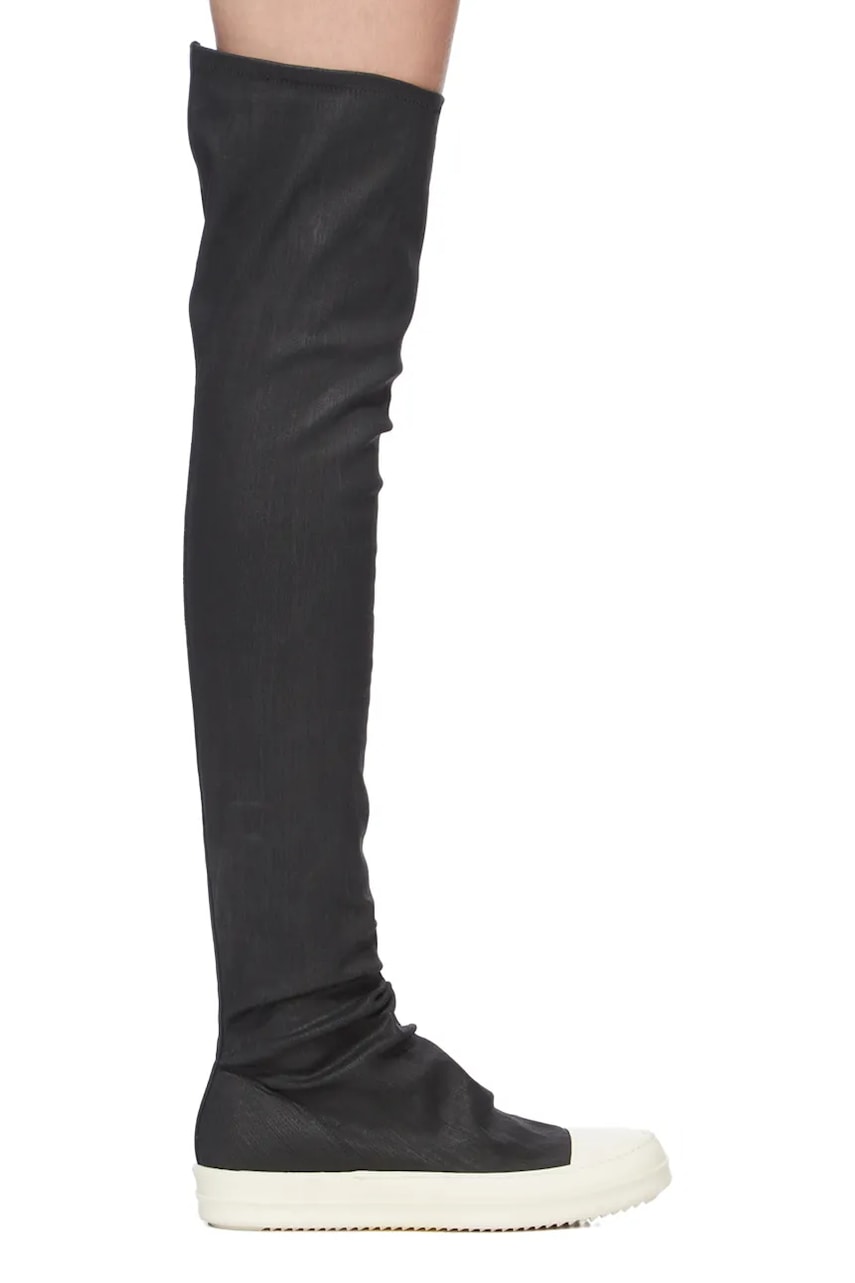 Tenisky a topánky Rick Owens Rick Owens DRKSHDW High Sock Flat Heel Boots Čierna | DS02E7812.SBW, 0