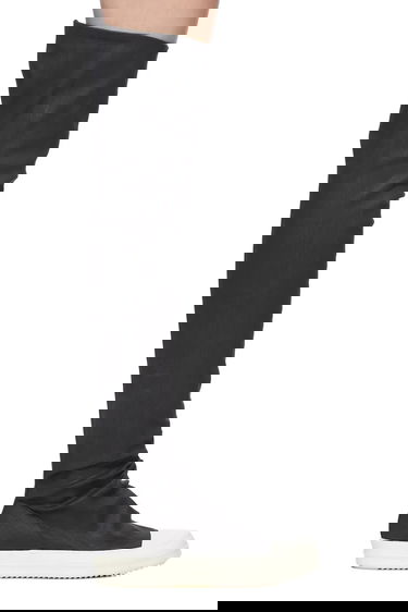 Tenisky a topánky Rick Owens Rick Owens DRKSHDW High Sock Flat Heel Boots Čierna | DS02E7812.SBW, 0
