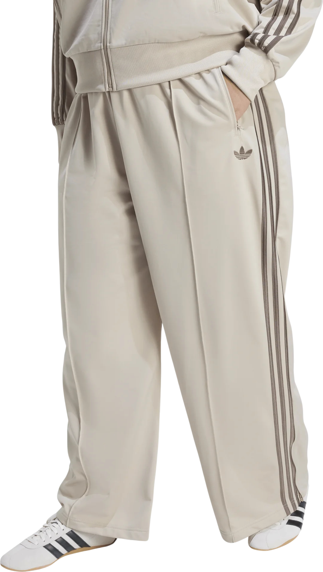 Tepláky adidas Originals Originals Firebird Loose Track Pants Béžová | kd4037, 0