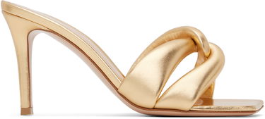 Tenisky a topánky Gianvito Rossi Amour Heeled Mules Metalická | G10012-85RIC-NPS, 0