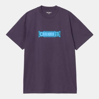 Tričko Carhartt WIP Carhartt WIP Electric Boogie Short Sleeve T-Shirt Fialová | I035457_19, 0