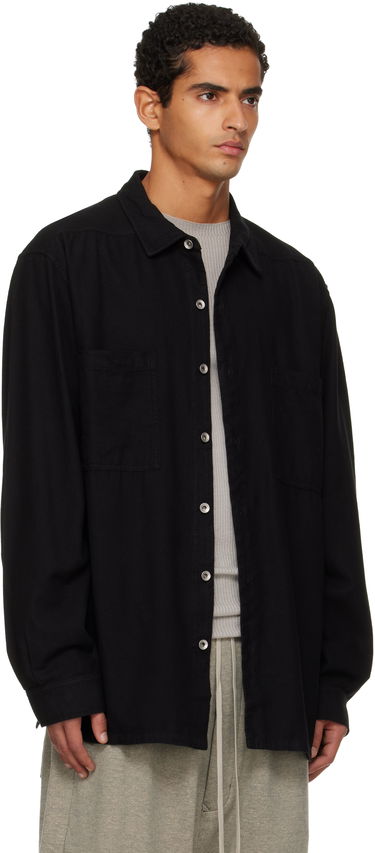 Košeľa Rick Owens DRKSHDW Concordians Jumbo Button-Up Shirt Béžová | DU02E7299 CFL, 4