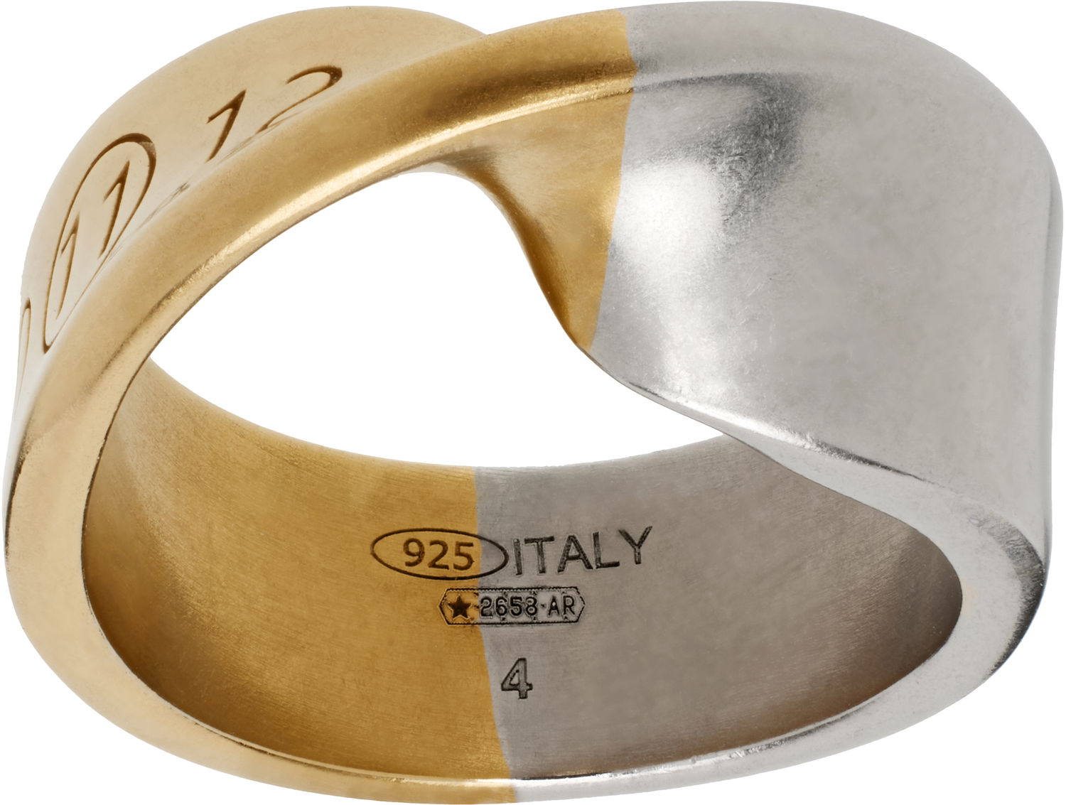 Prsteň Maison Margiela Maison Margiela Twisted Ring Rôznofarebný | SM2UQ0031 S12975, 0