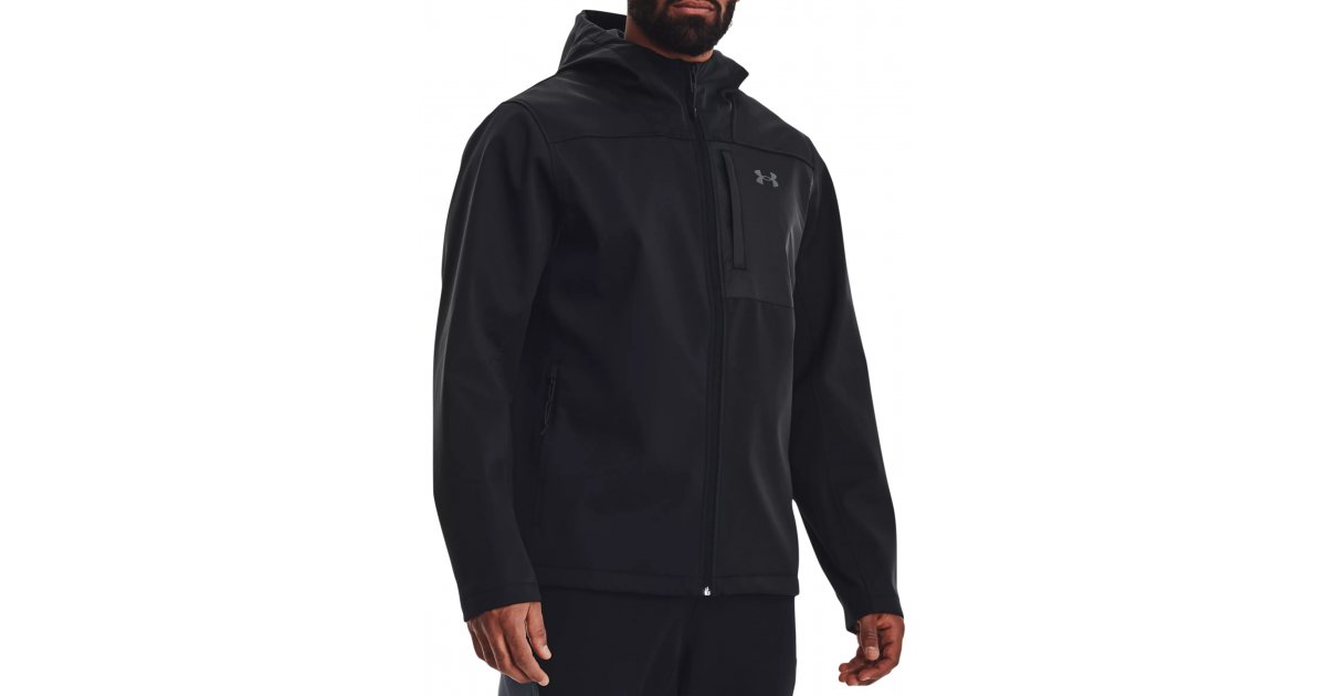 Vetrovka Under Armour Jacket Shield 2.0 Hooded Čierna | 1371587-001, 1