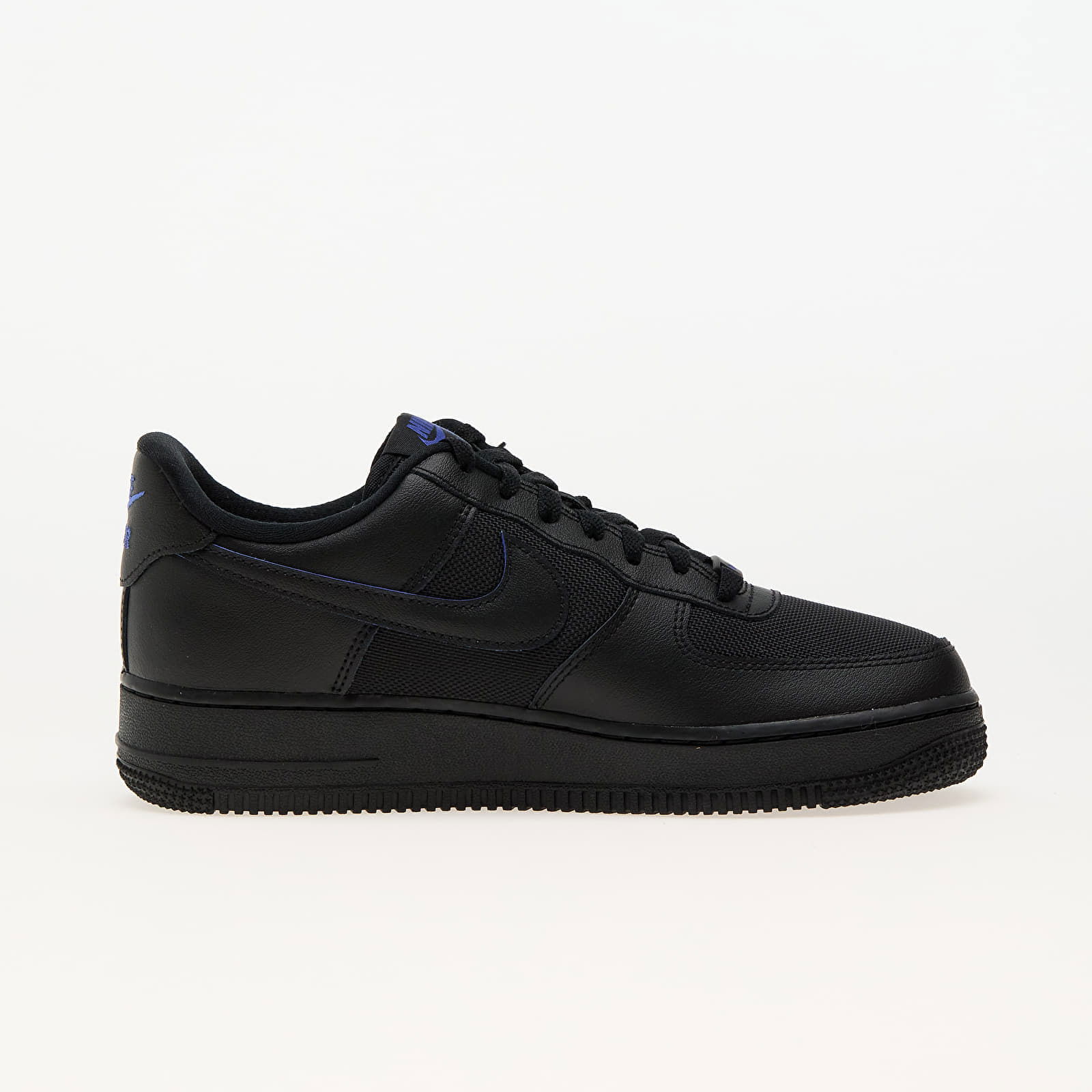 Air Force 1 '07 Black/ Black-Astronomy Blue-White